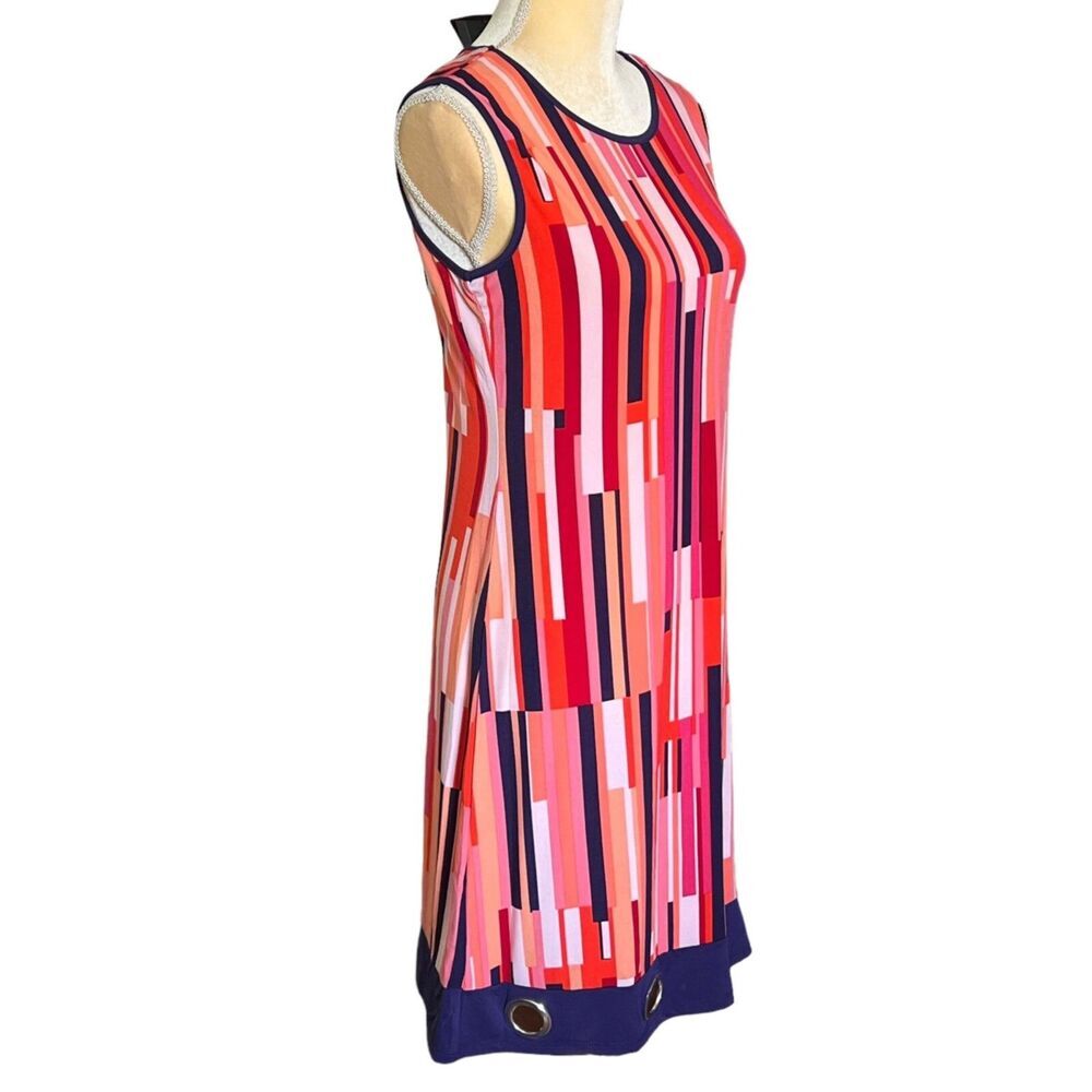 Cure Women's Colorful Striped Sleeveless Dress Size M Comfortable‎ and stretchy - Picture 14 of 16